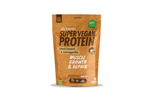 Super Vegan Protein slana karamela Ashwagandha