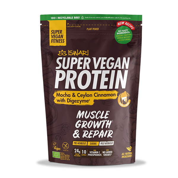 super vegan protein moka cejlonski cimet digezyme biljni proteini za rast misica i brzi oporavak nakon teninga